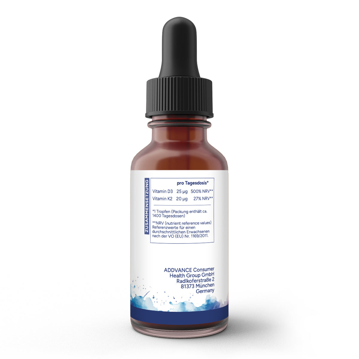 Vitamin D3 + K2 Öl Tropfen (50ml)