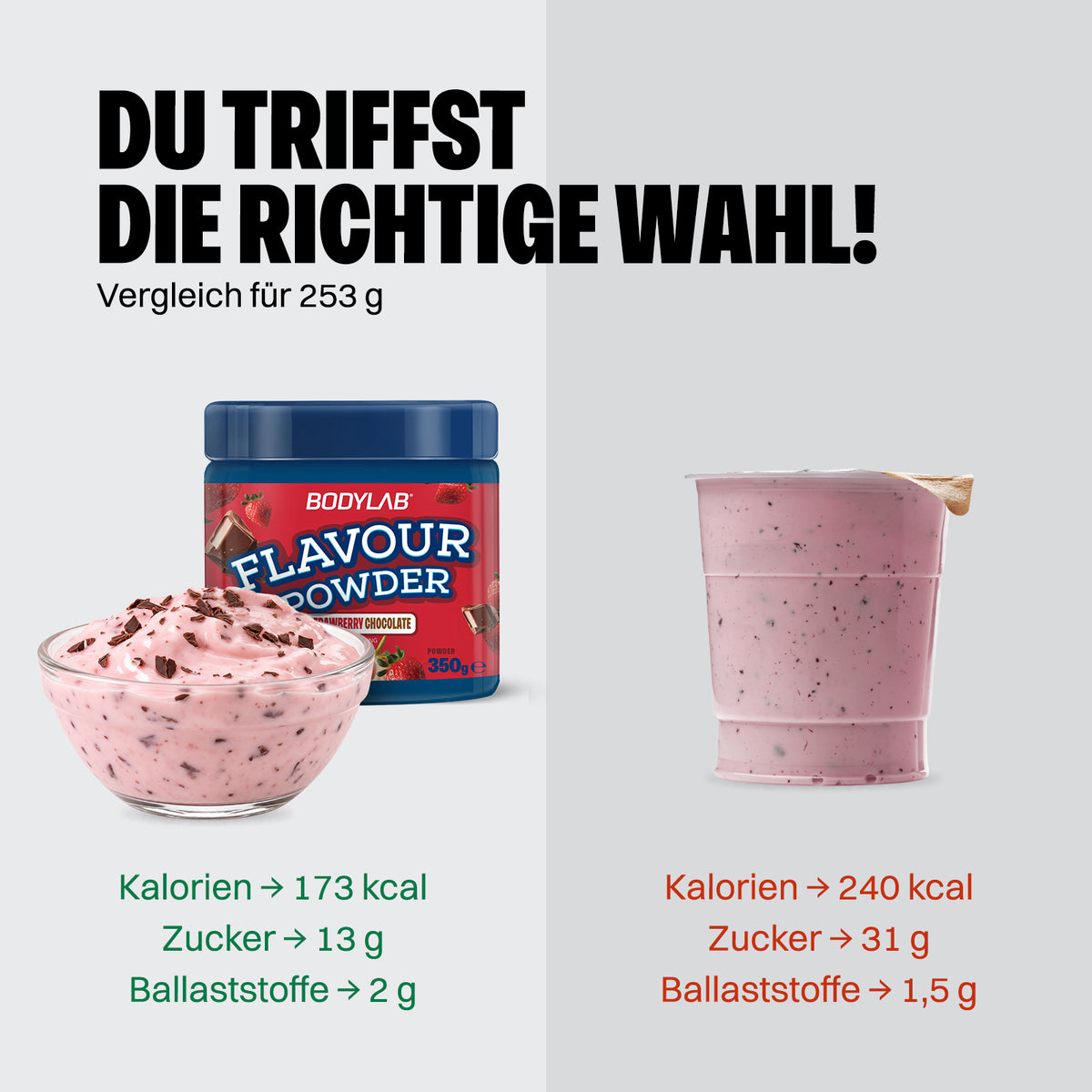 3 x Flavour Powder (350g)