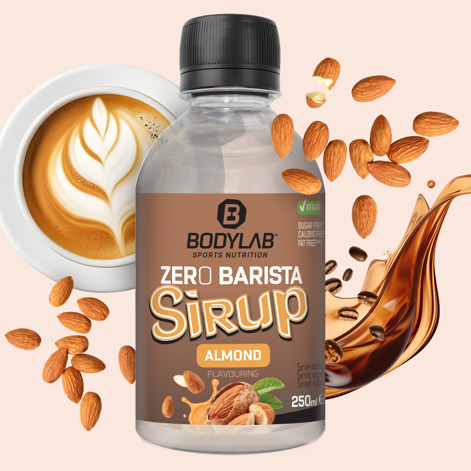 2 x Zero Barista Sirup (250ml)