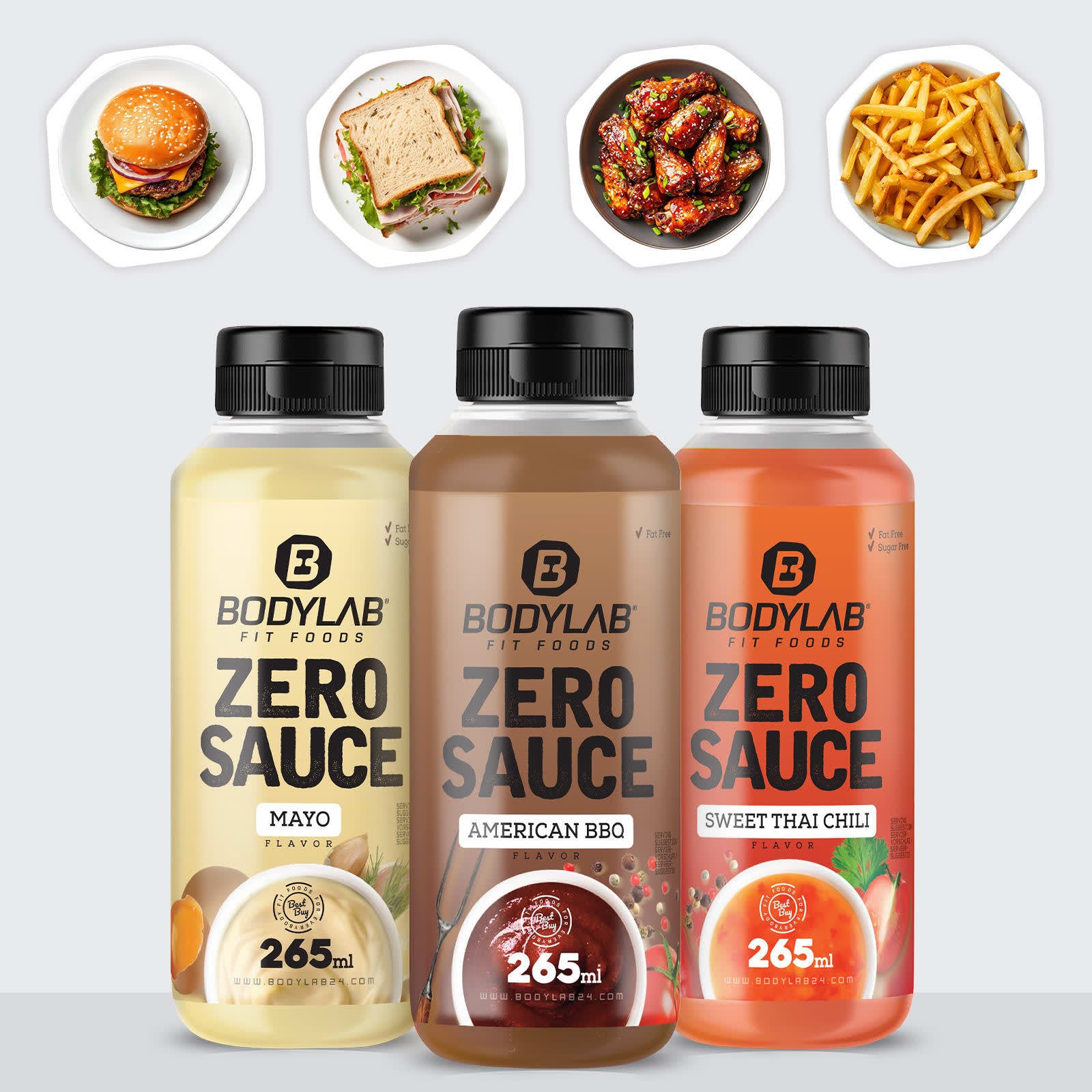 Zero Saucen 3er Set (3x265ml)