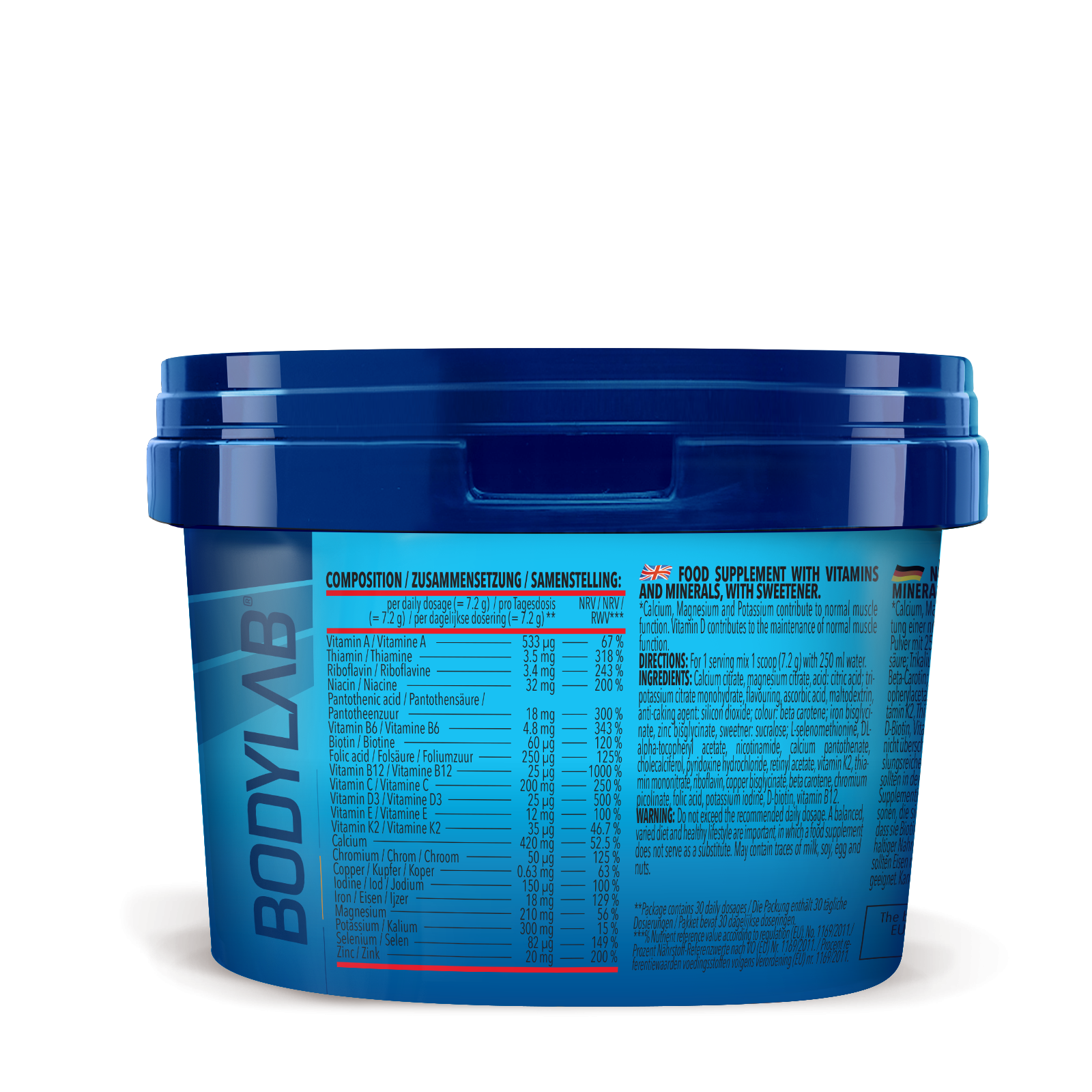 Bodybuilder Stack Powder (216g) Orange