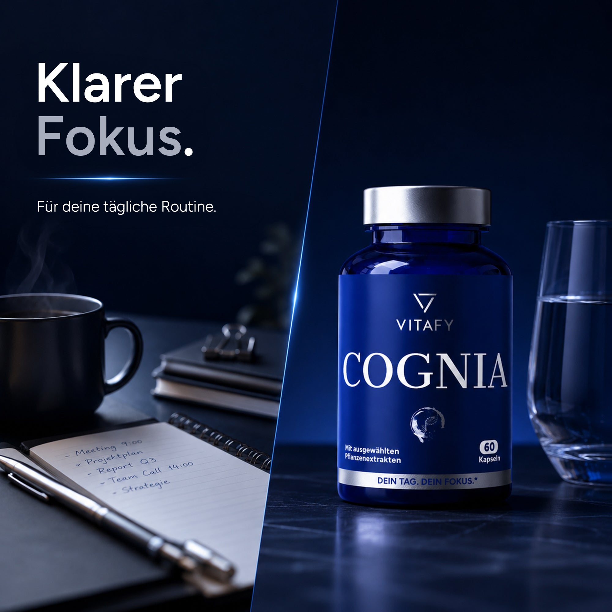COGNIA - Konzentration und Fokus Komplex (60 Kapseln)