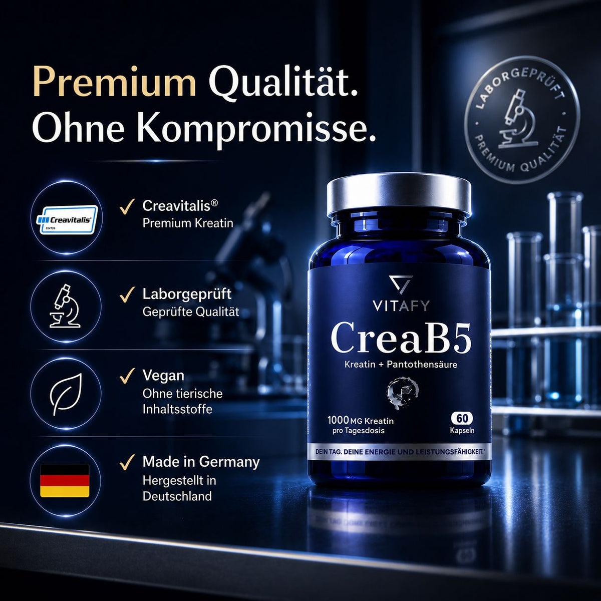 CreaB5 Energie Formel (60 Kapseln)