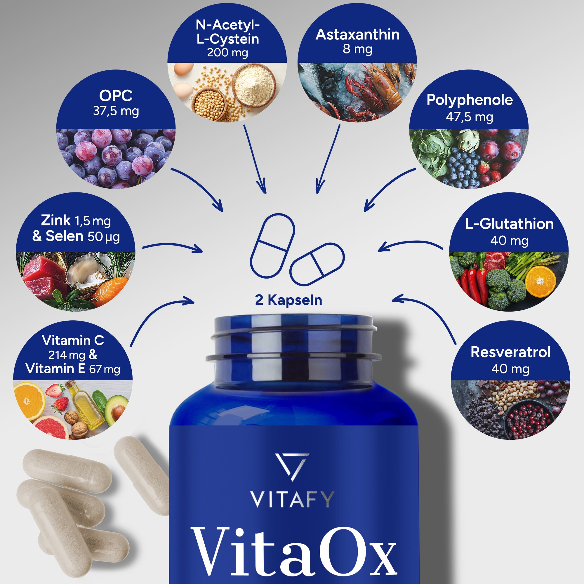 VitaOx Zellschutz Komplex (60 Kapseln)