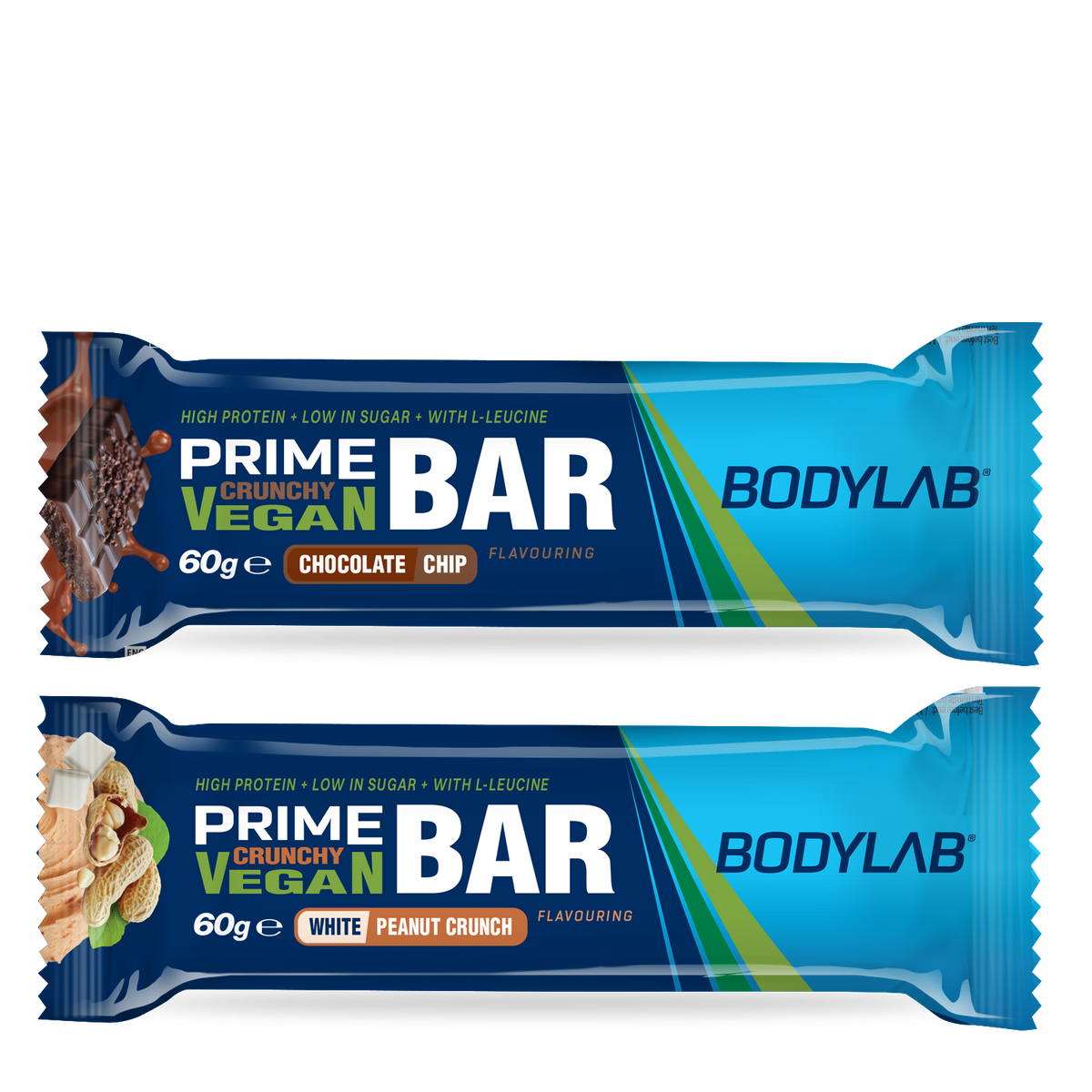 2 x Prime Crunchy Vegan Bar (12x60g)