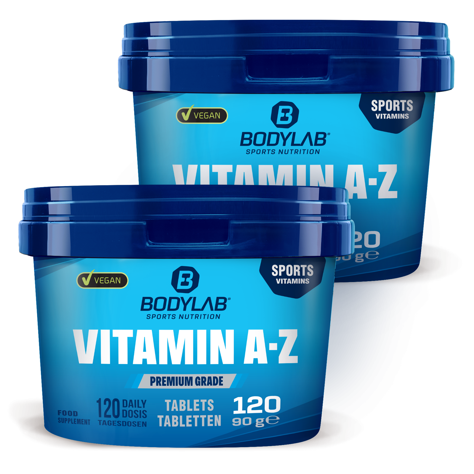 2 x Vitamin A-Z (je 120 Tabletten)
