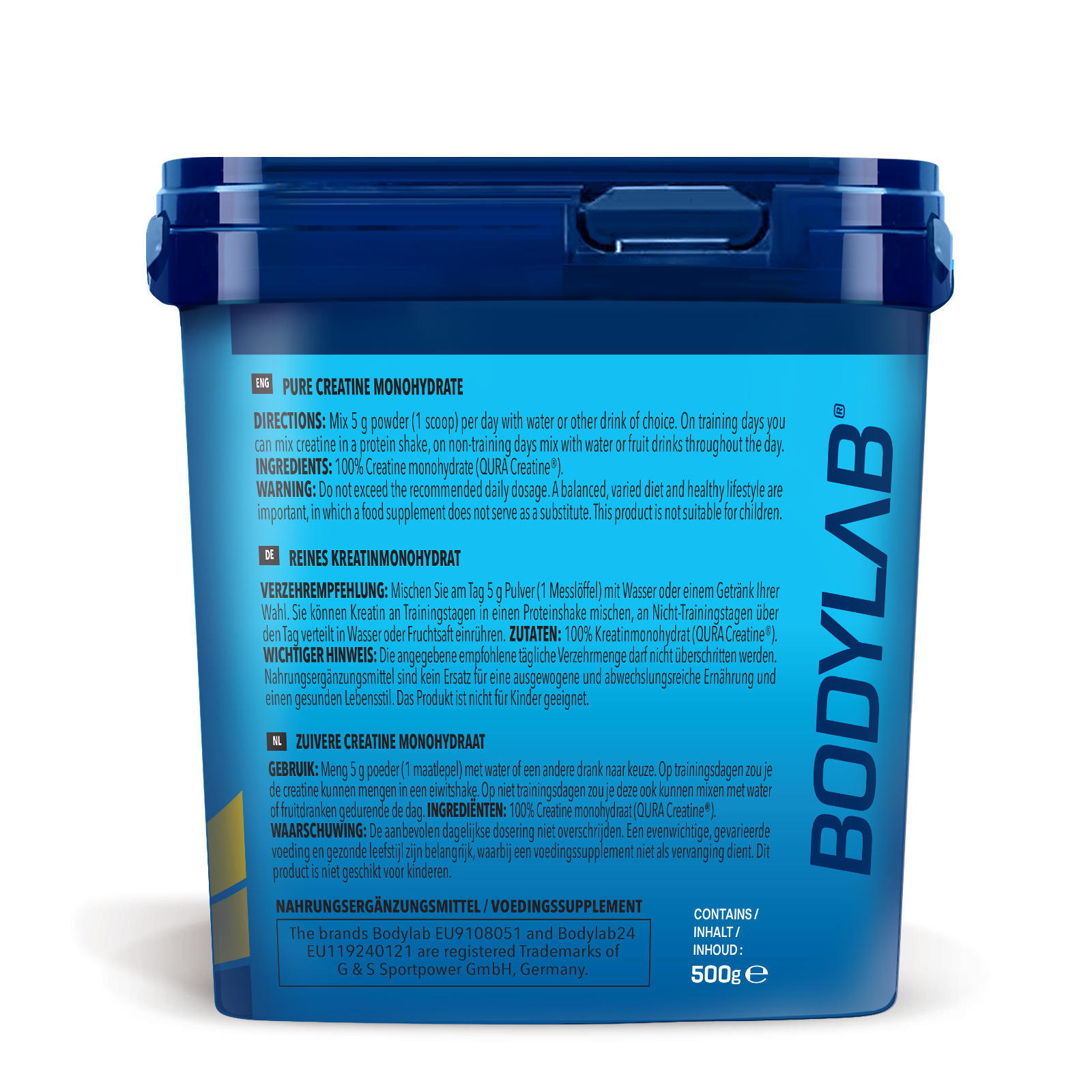 QURA Creatine™ Monohydrate (500g)