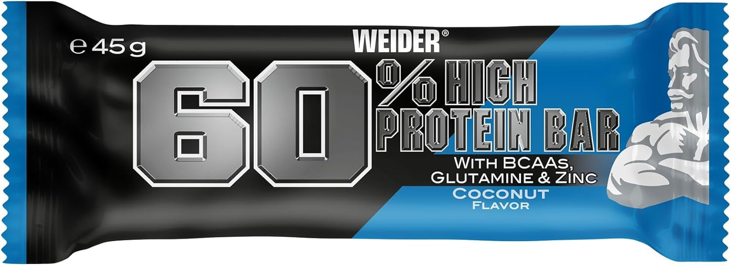 60% Protein Bar (24x45g) Coconut