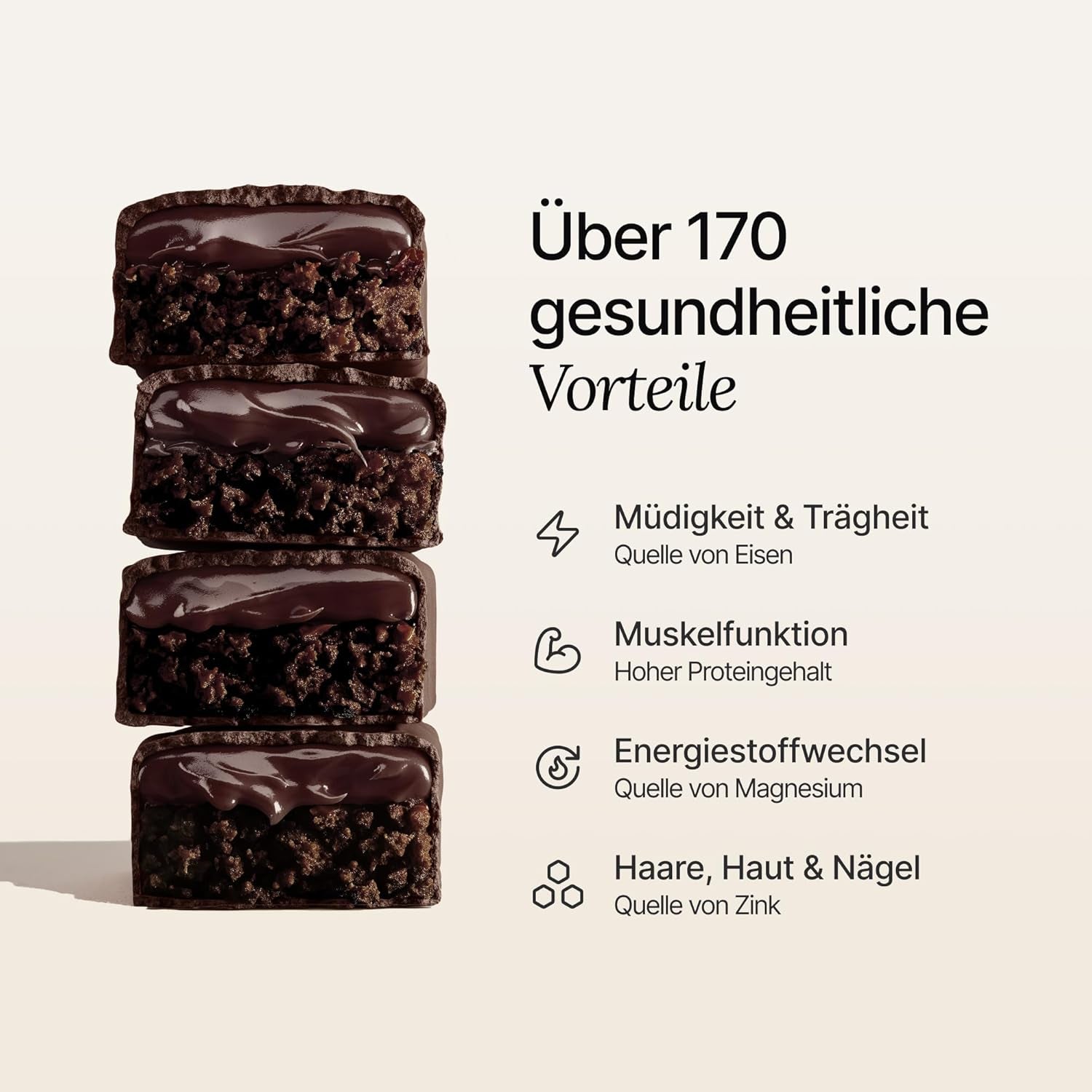 #Geschmack_Chocolate Fudge Brownie