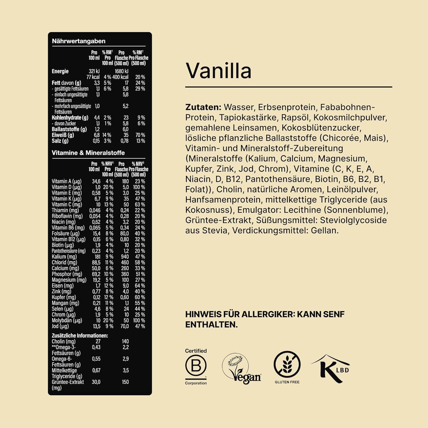 #Geschmack_Vanilla