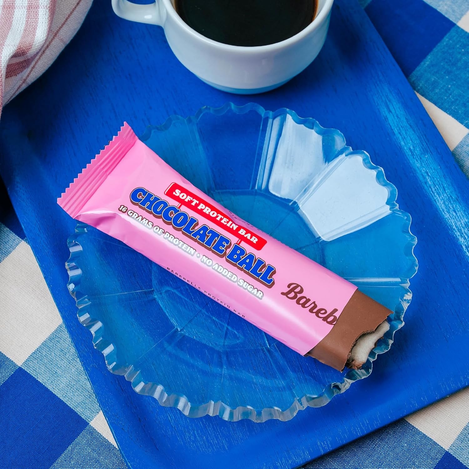 Soft Protein Bar (12x55g) Chocolate Ball