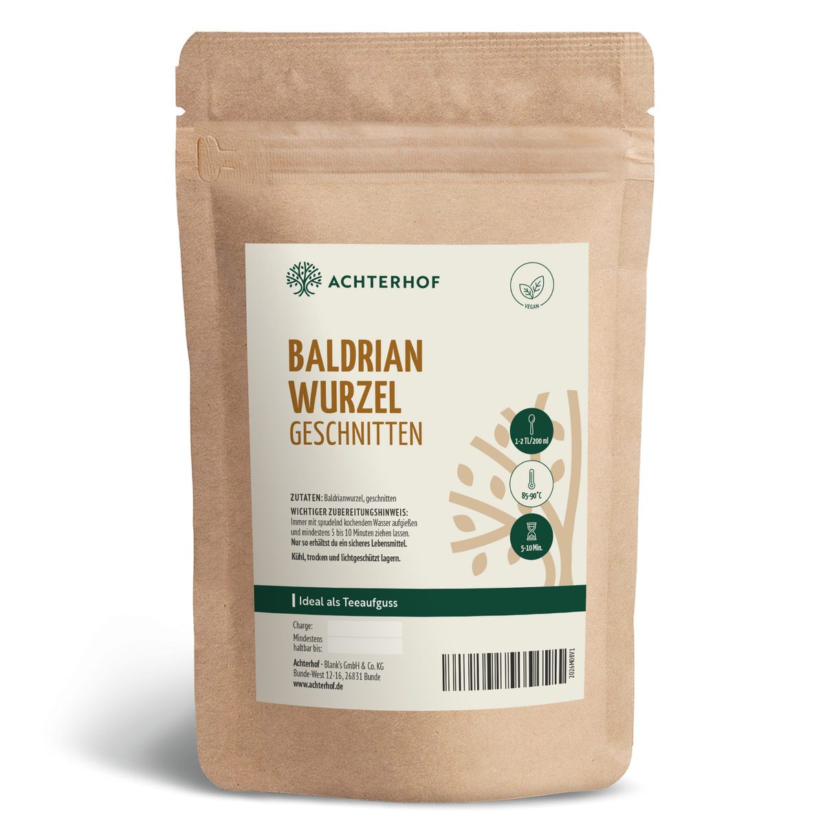 Baldrianwurzel geschnitten (500g)