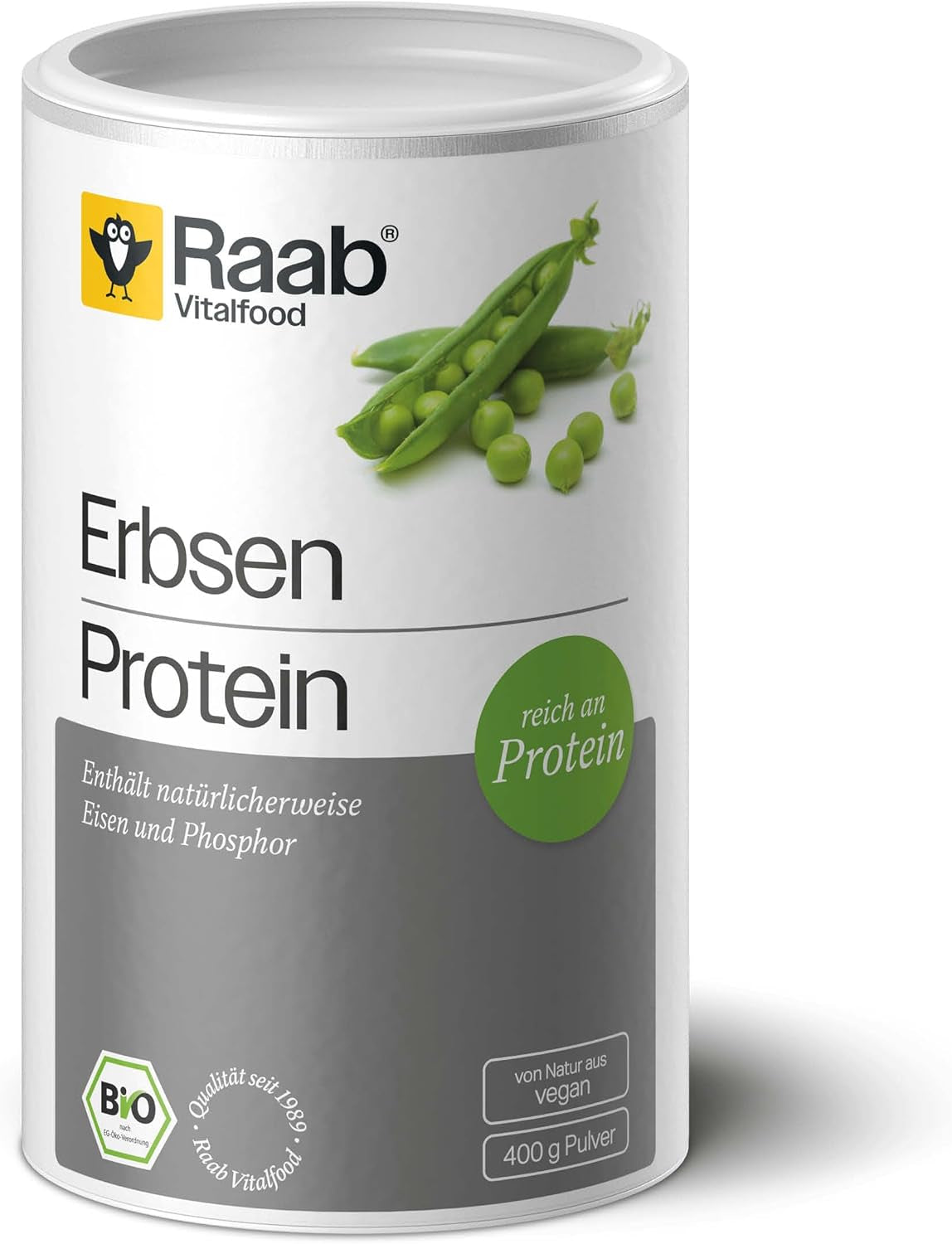 Bio Erbsenprotein Pulver (400g)