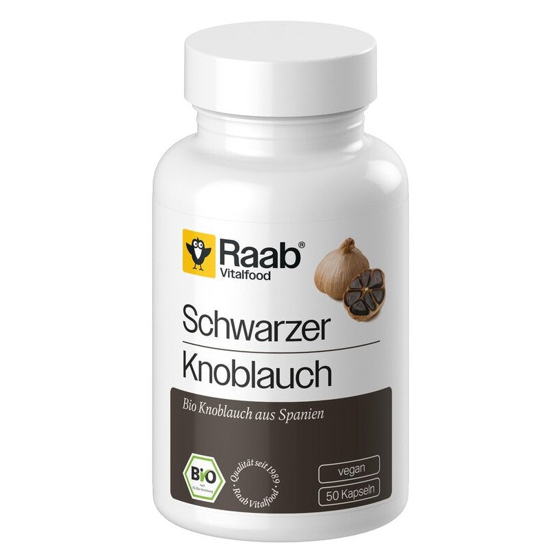 Bio Schwarzer Knoblauch (50 Kapseln)