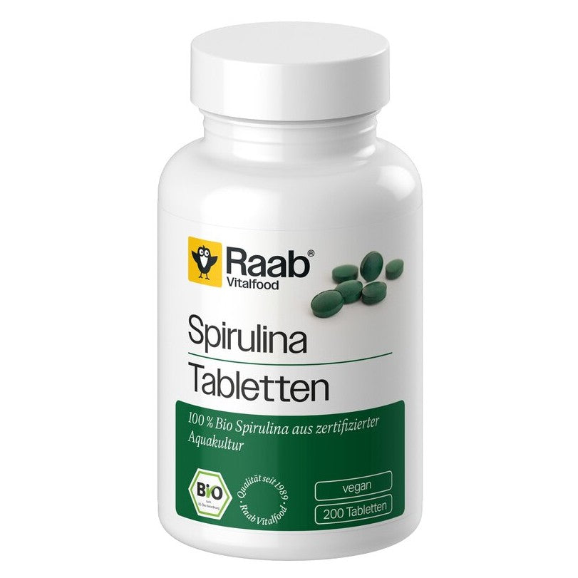 Bio Spirulina Tabletten (200 Tabletten)