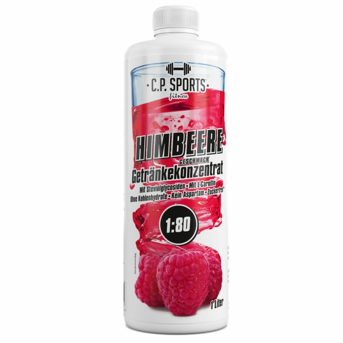 C.P. Sports Getränkekonzentrat (1000ml) Himbeere