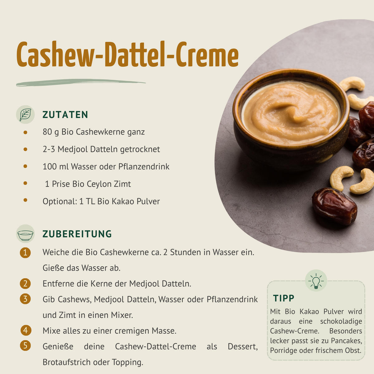 Bio Cashewkerne ganz (250g)