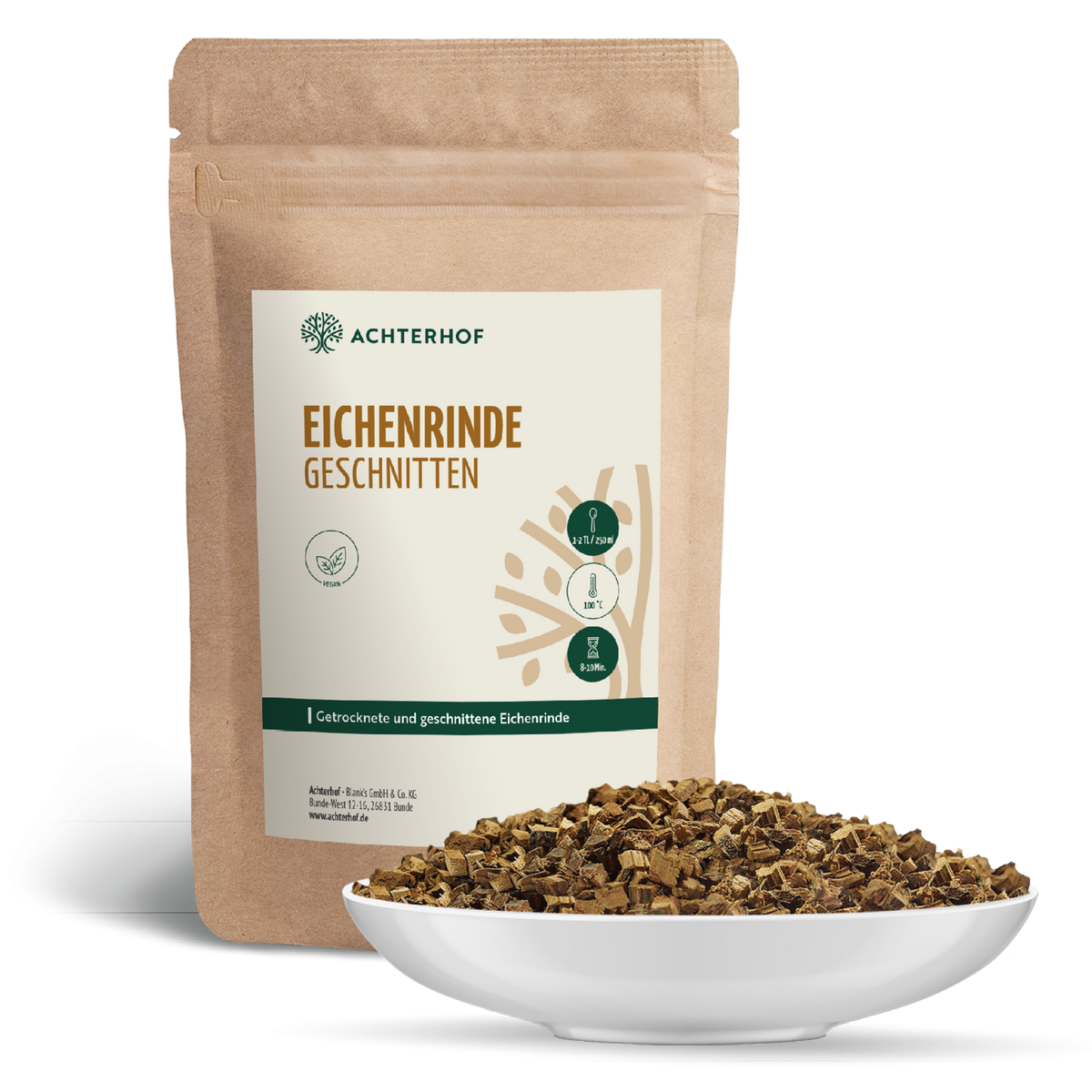 Eichenrinde geschnitten (250g)