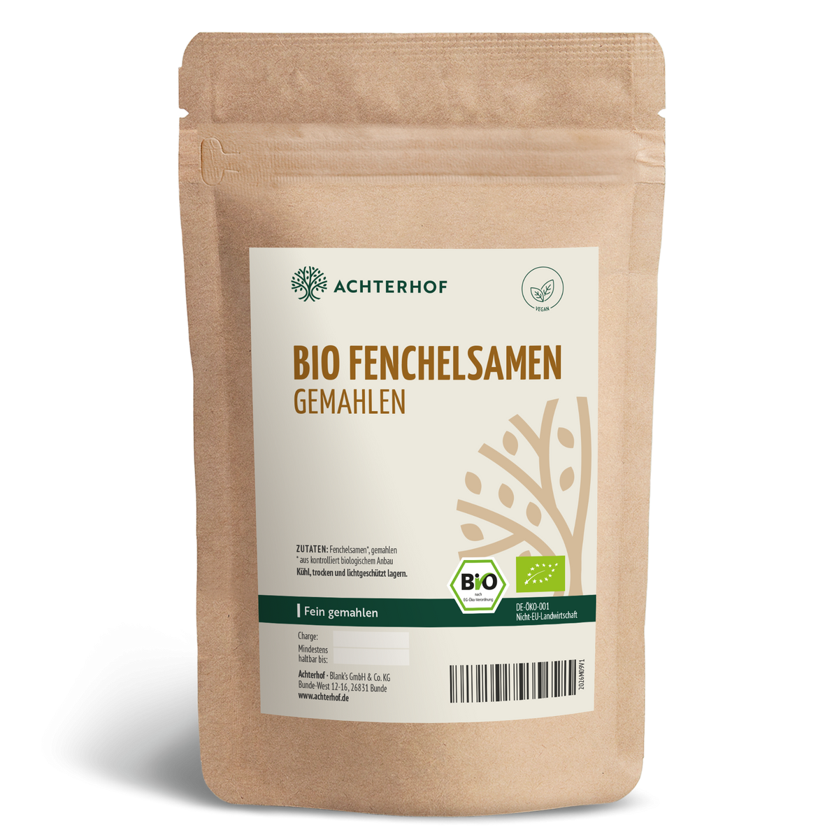 Fenchelsamen gemahlen Bio (250g)