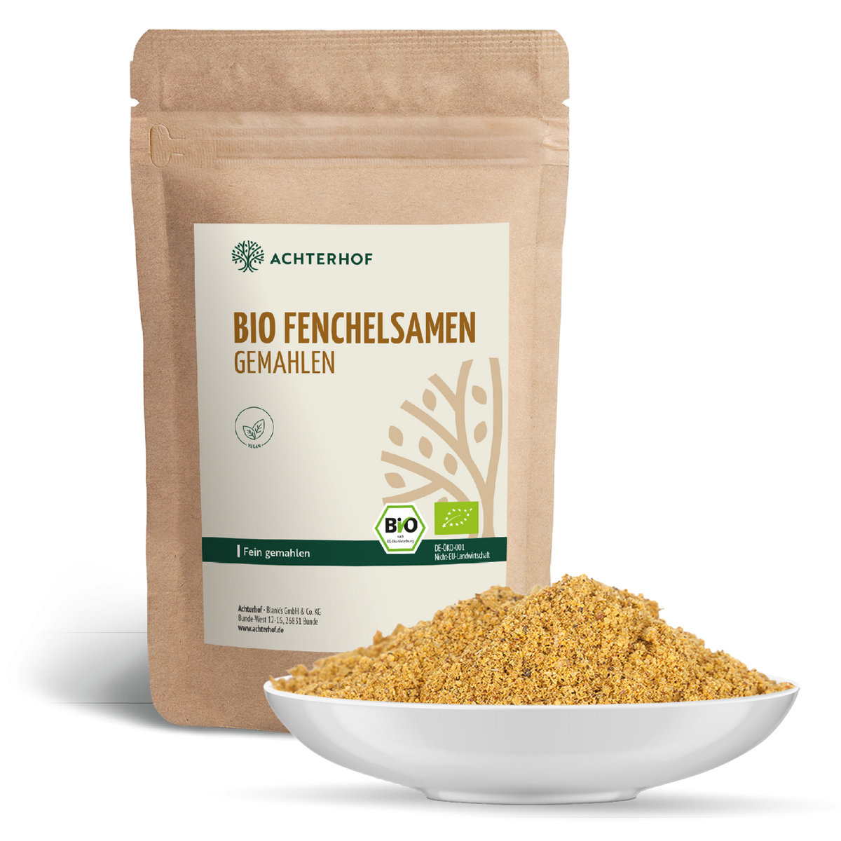 Fenchelsamen gemahlen Bio (100g)