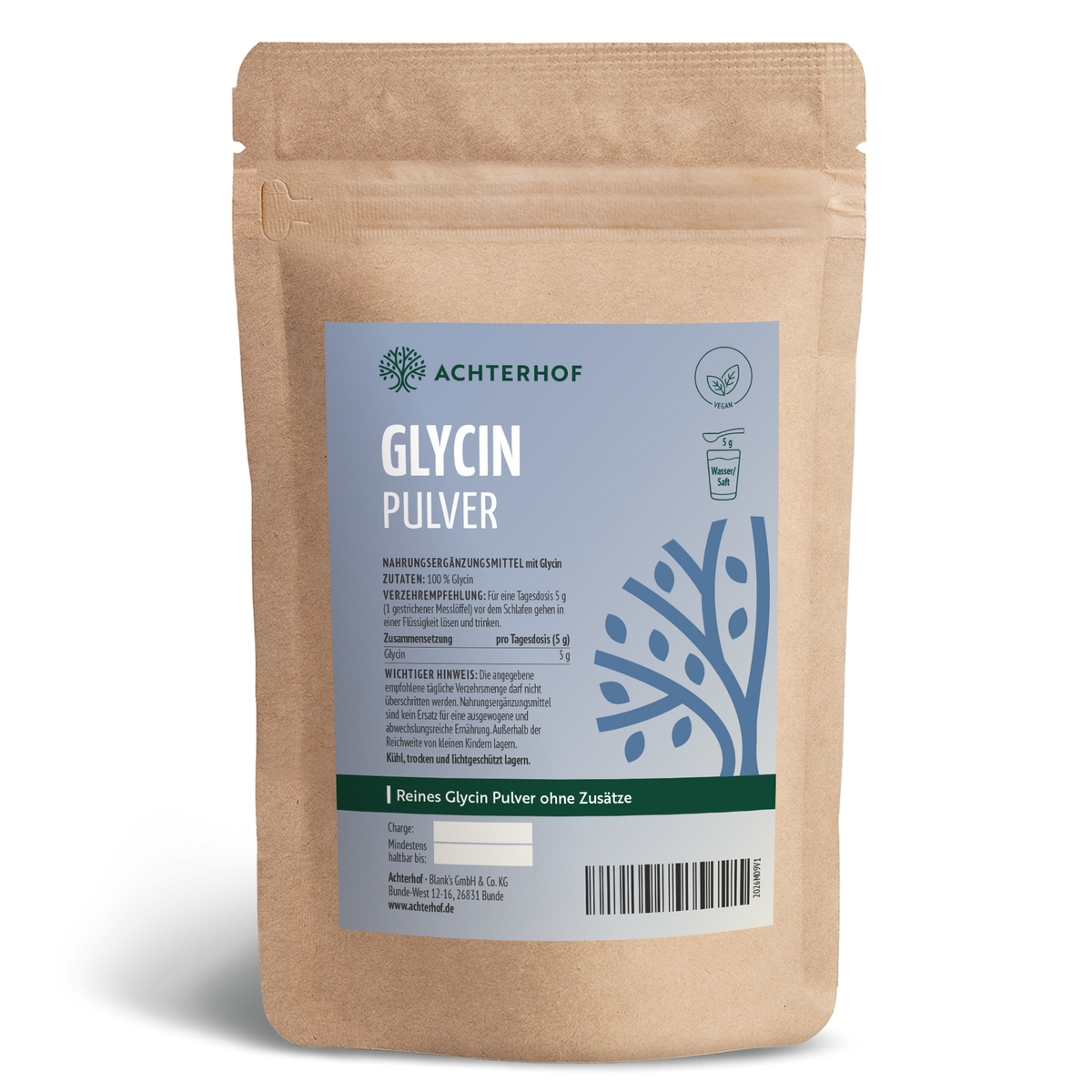 Glycin Pulver (500g)