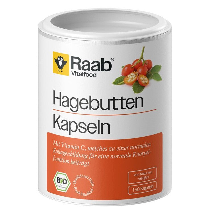 Hagebutte bio (150 Kapseln)
