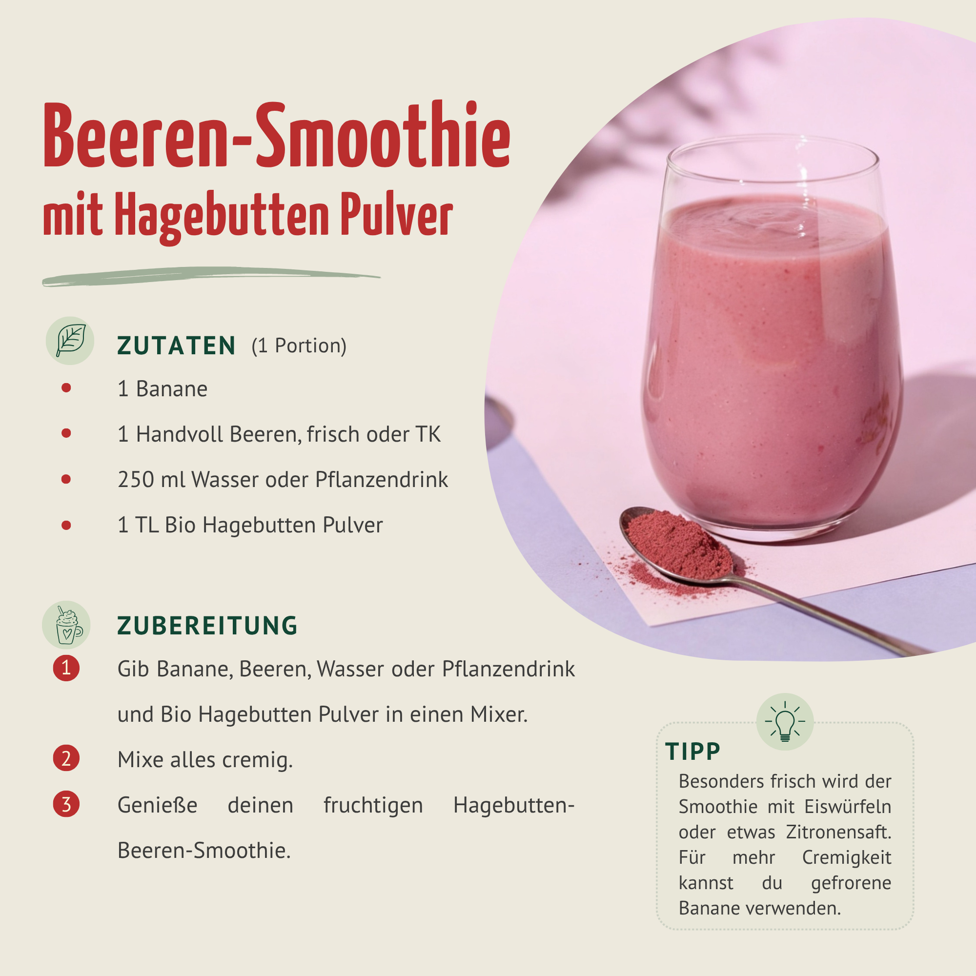 Hagebuttenpulver Bio (500g)