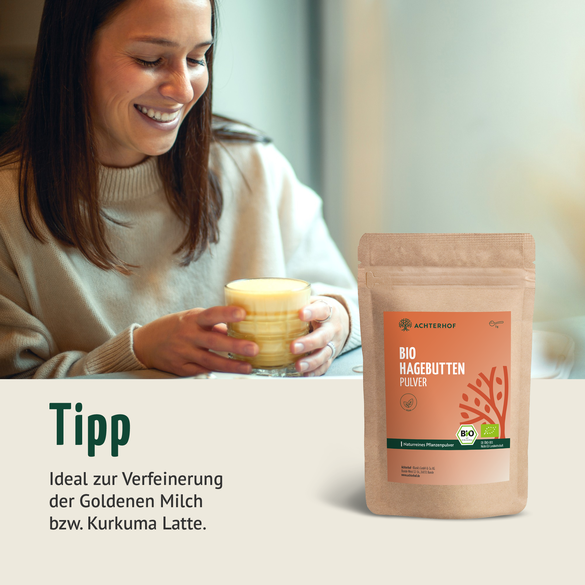 Hagebuttenpulver Bio (500g)