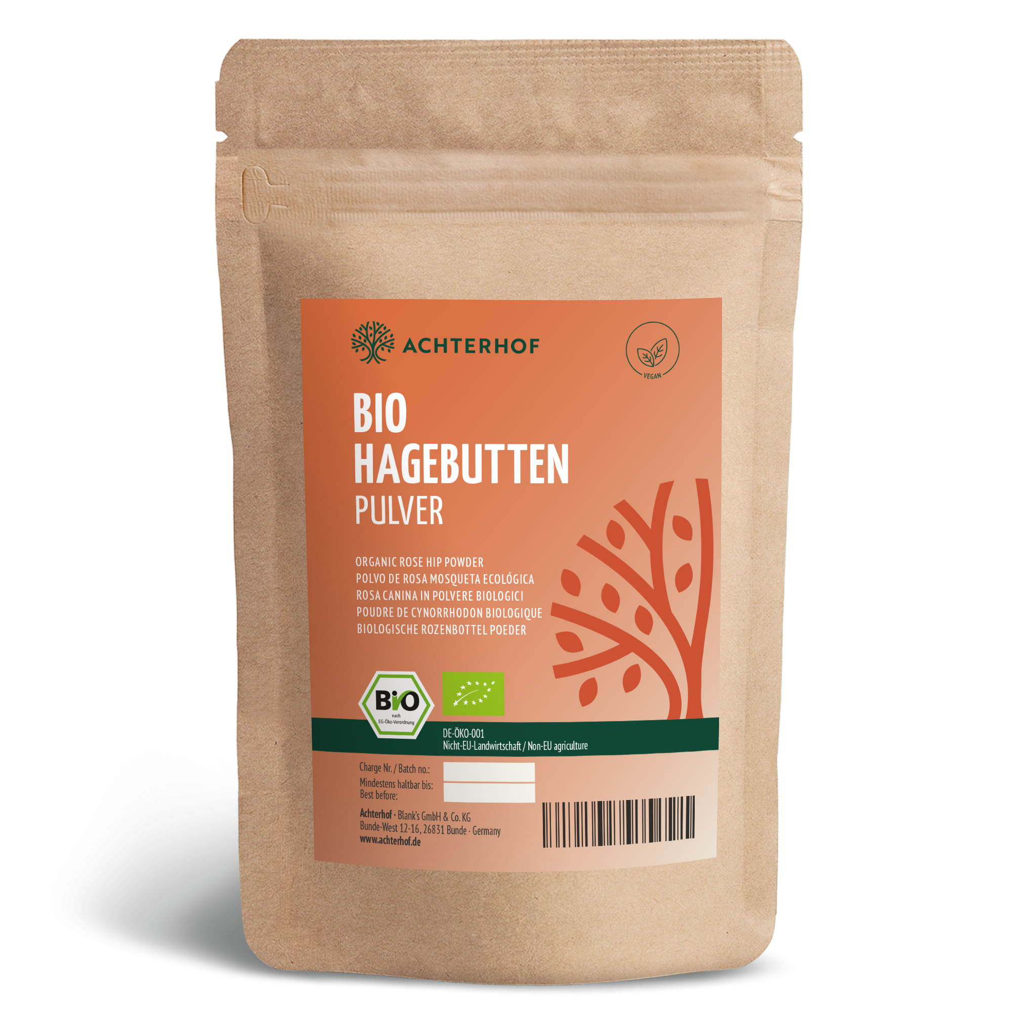 Hagebuttenpulver Bio (500g)
