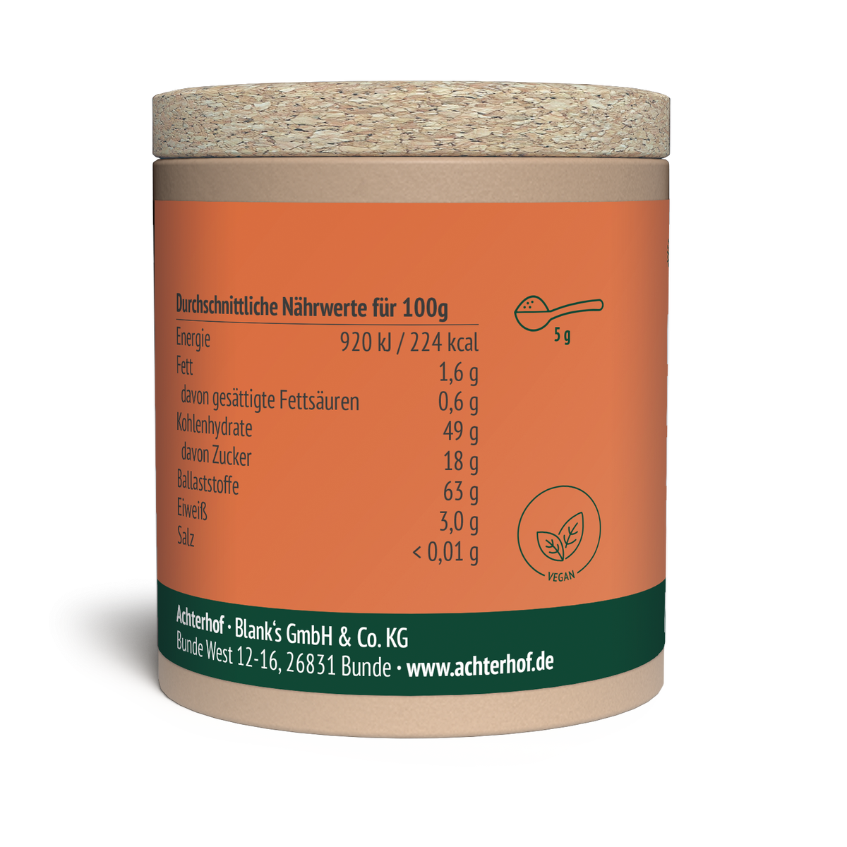 Bio Hagebutten Pulver (50g)