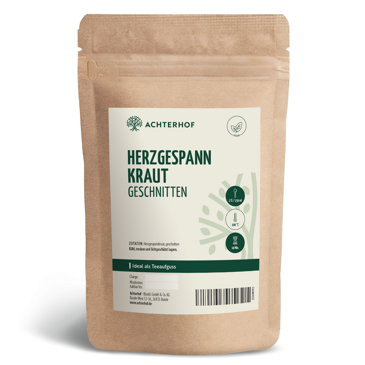 Herzgespannkraut geschnitten (500g)