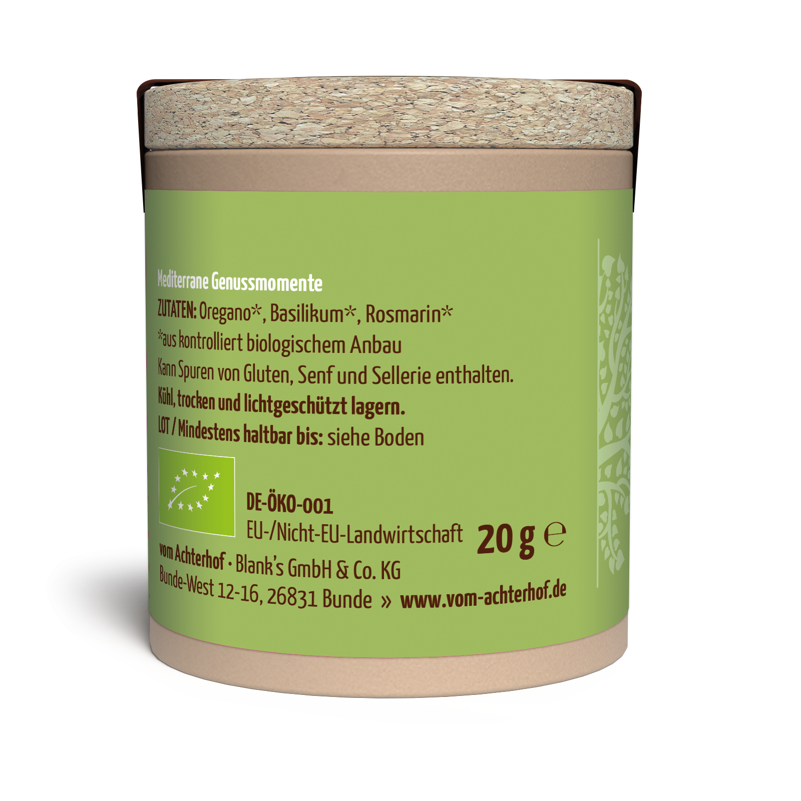 Italienische Kräuter Gewürzmischung Bio (20g)
