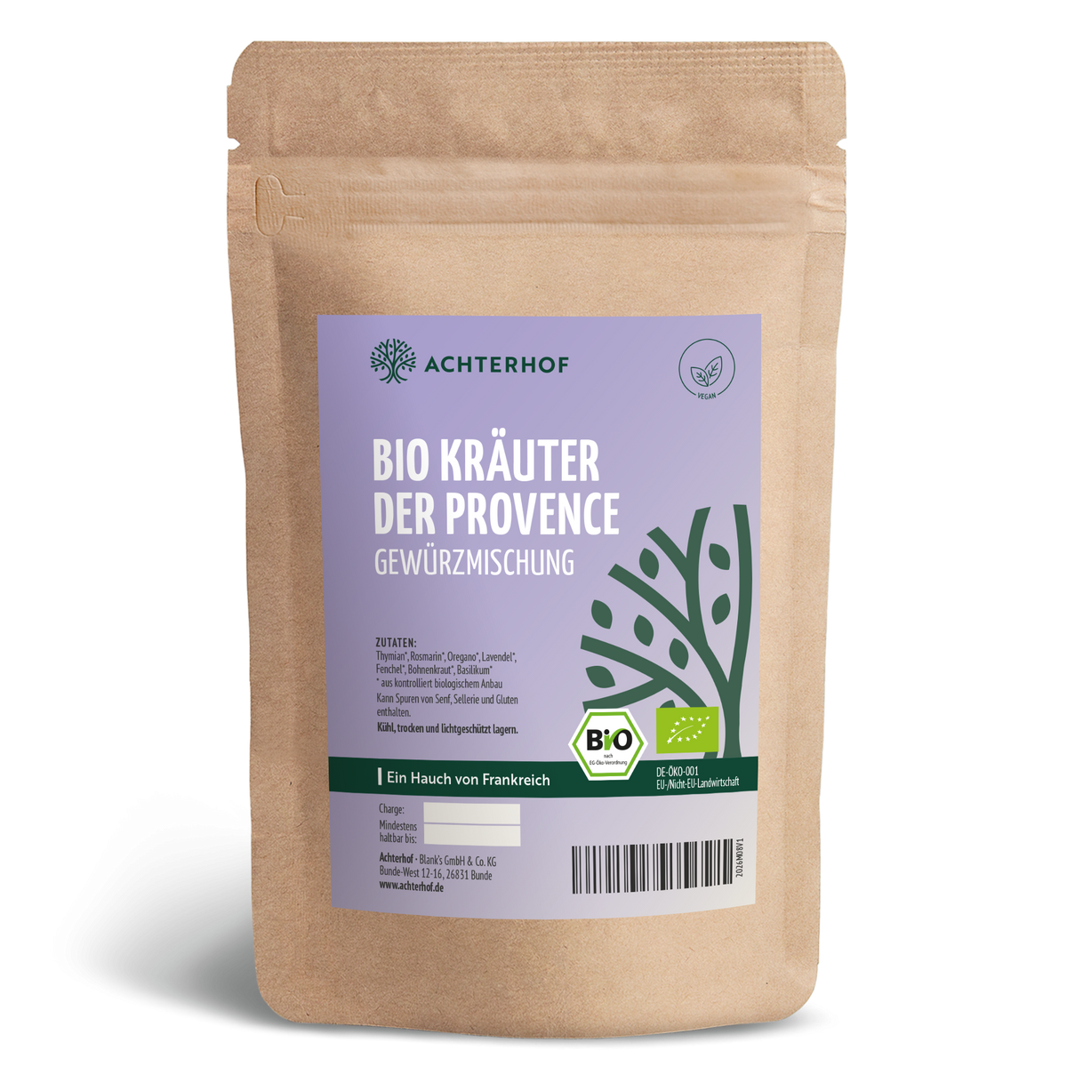 Kräuter der Provence Gewürzmischung Bio (100g)