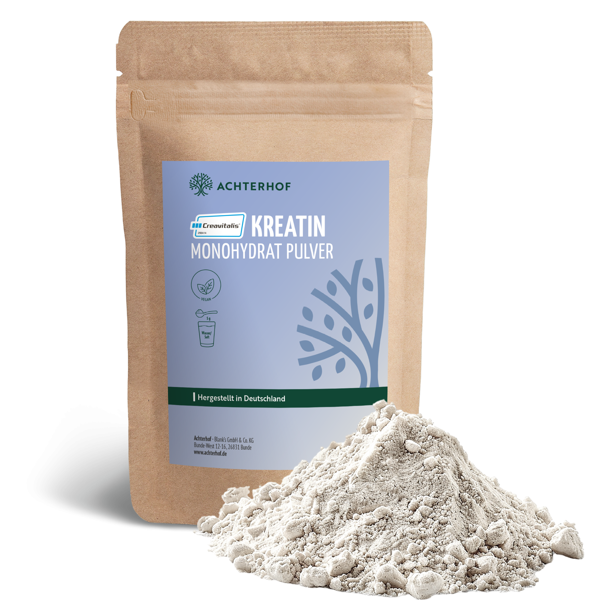 Creavitalis® Kreatin Monohydrat Pulver (500g)