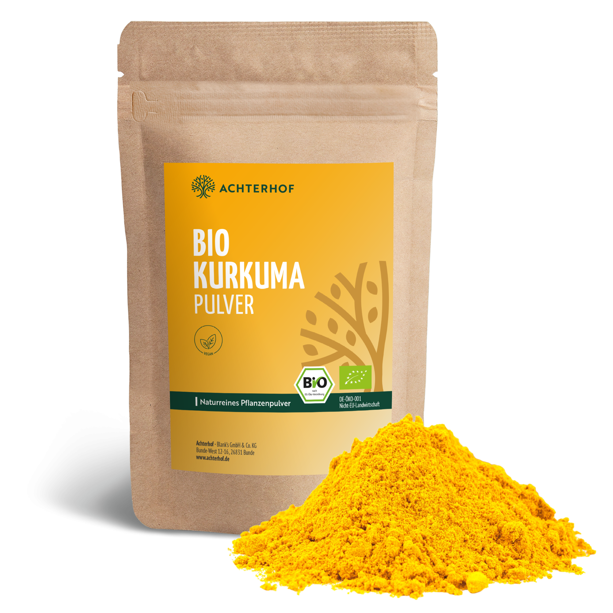 Bio Kurkuma Pulver (500g)