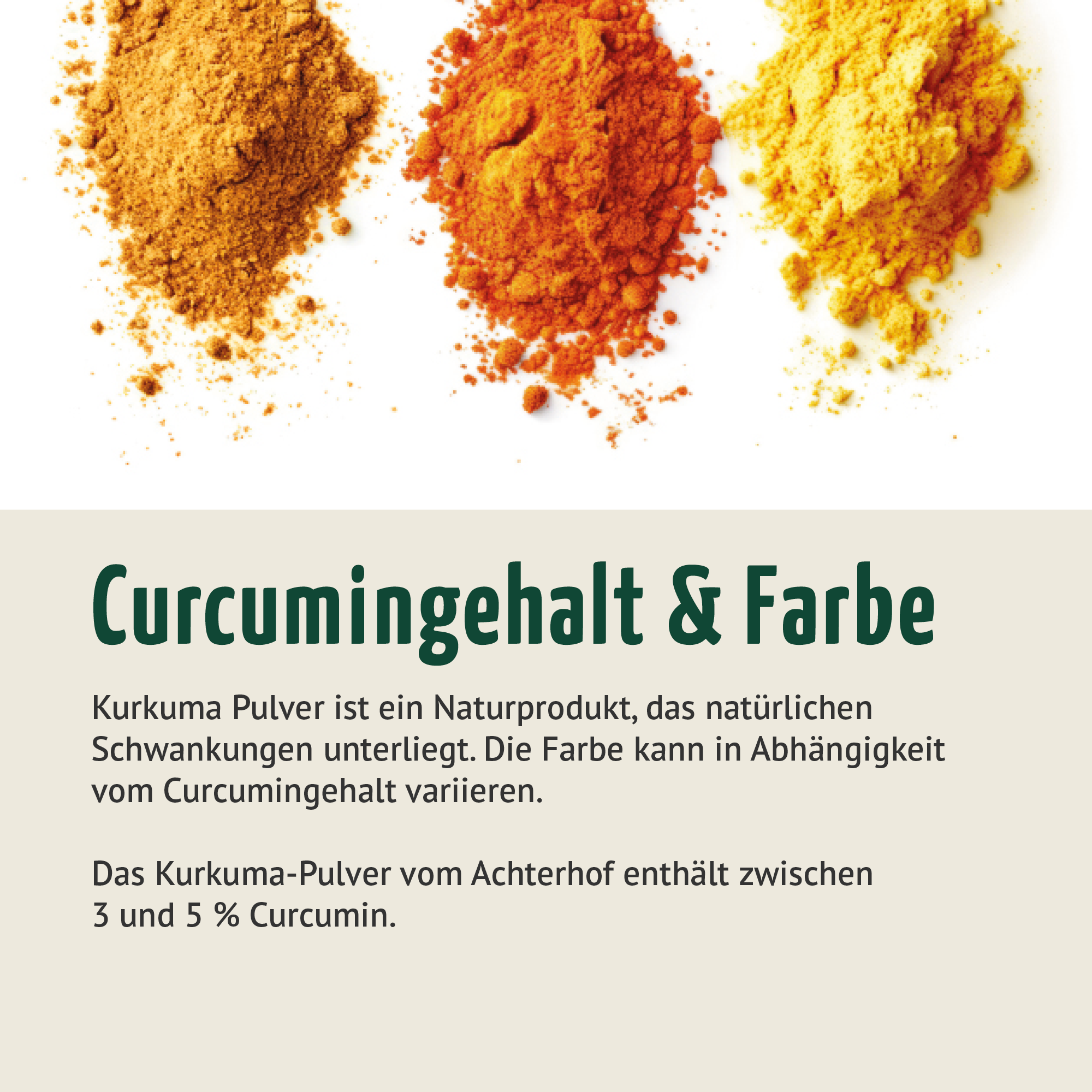Bio Kurkuma Pulver (500g)