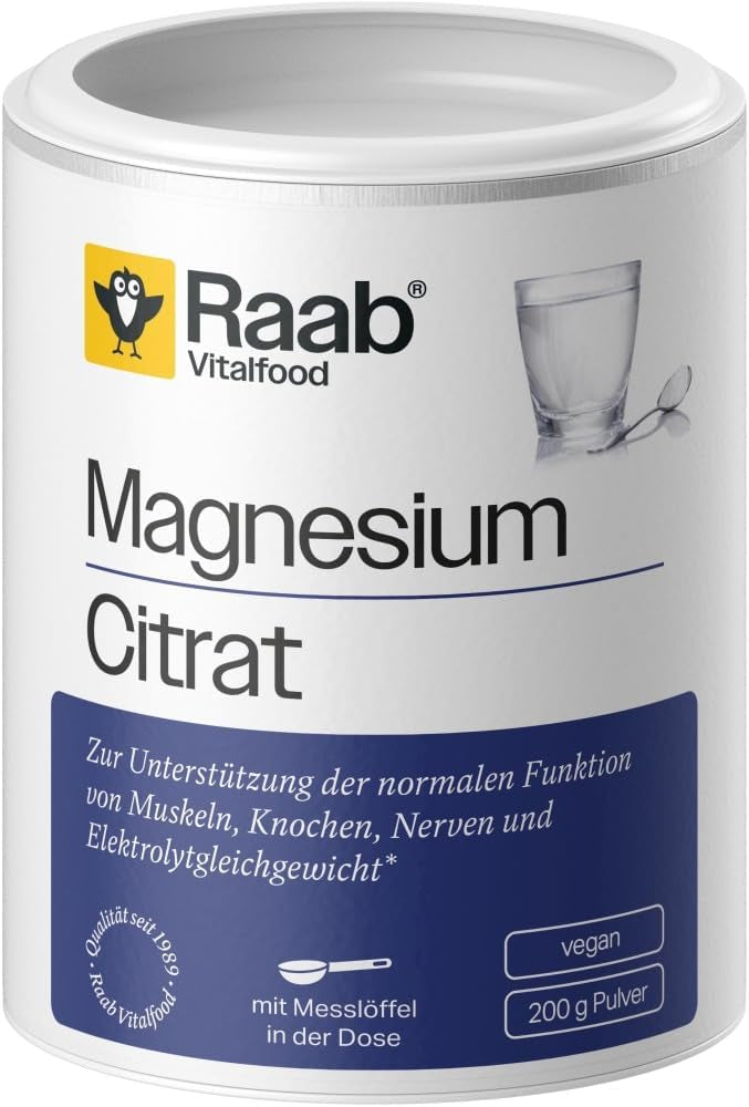 Magnesiumcitrat Pulver (200g)