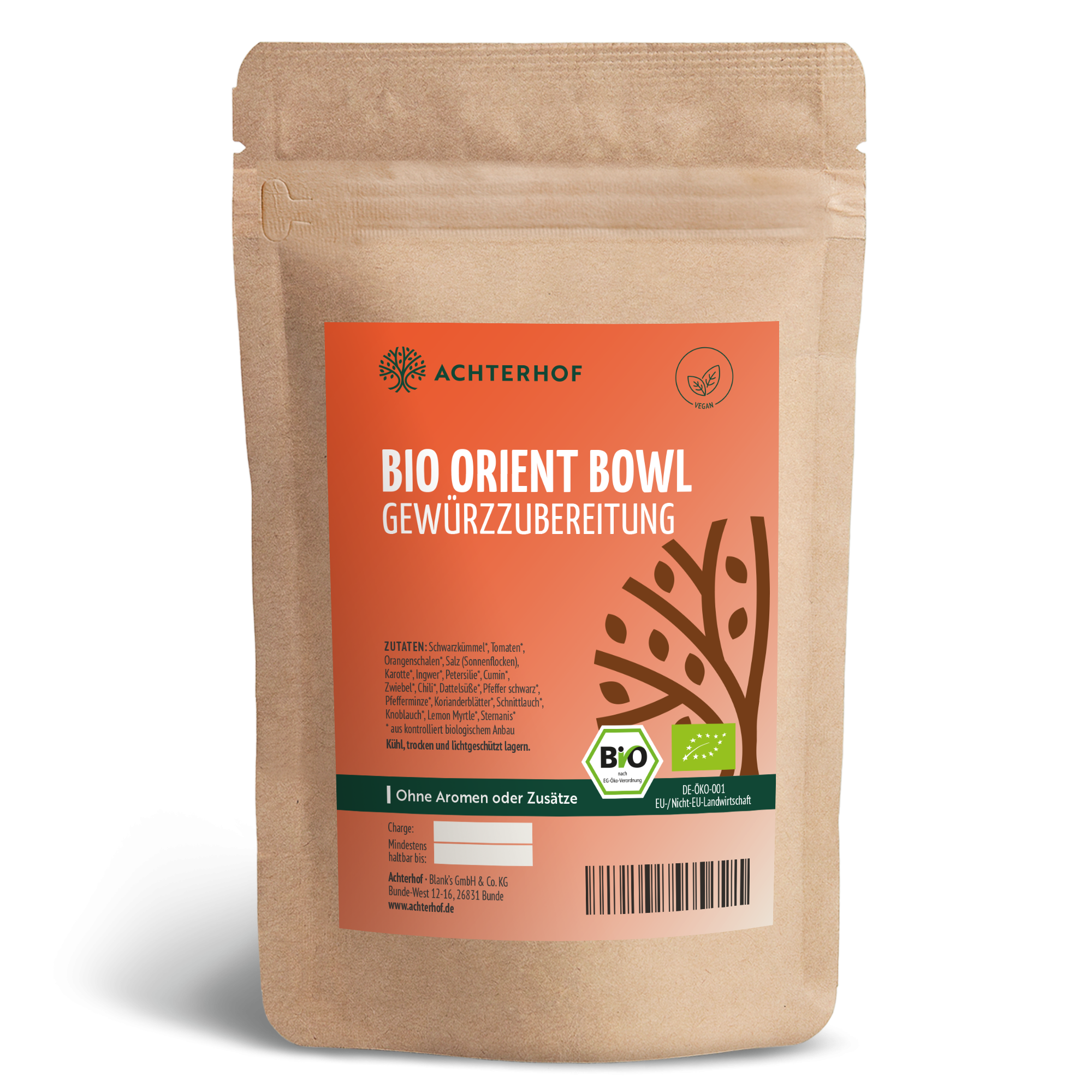 Bio Orient Bowl Gewürzzubereitung (100g)