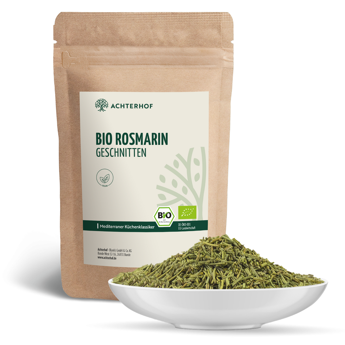 Bio Rosmarin geschnitten (100g)