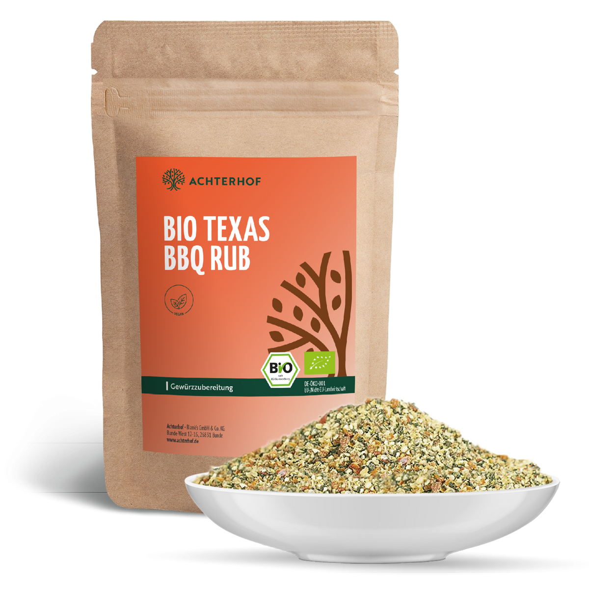 Texas BBQ Rub Gewürzzubereitung Bio (100g)
