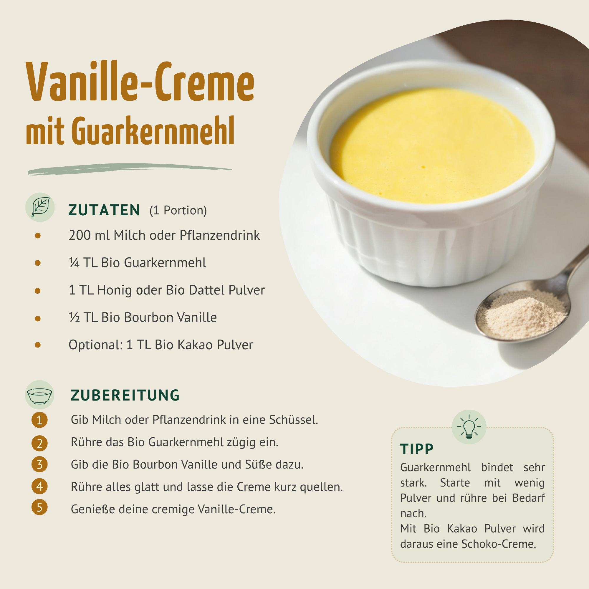Bio Guarkernmehl (250g)