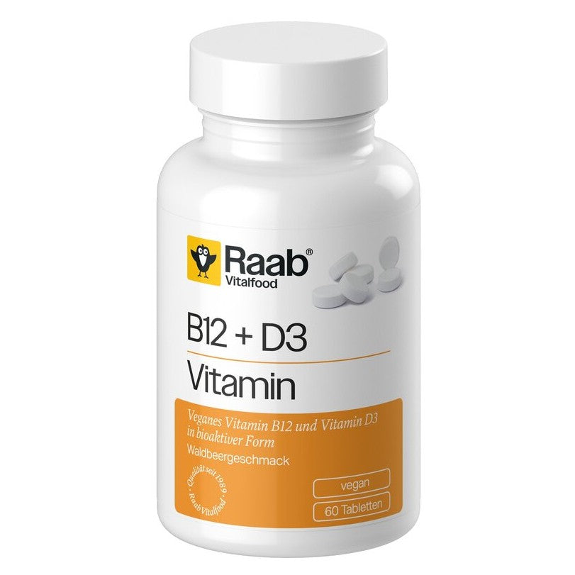Vitamin B12 + D3 (60 Lutschtabletten)