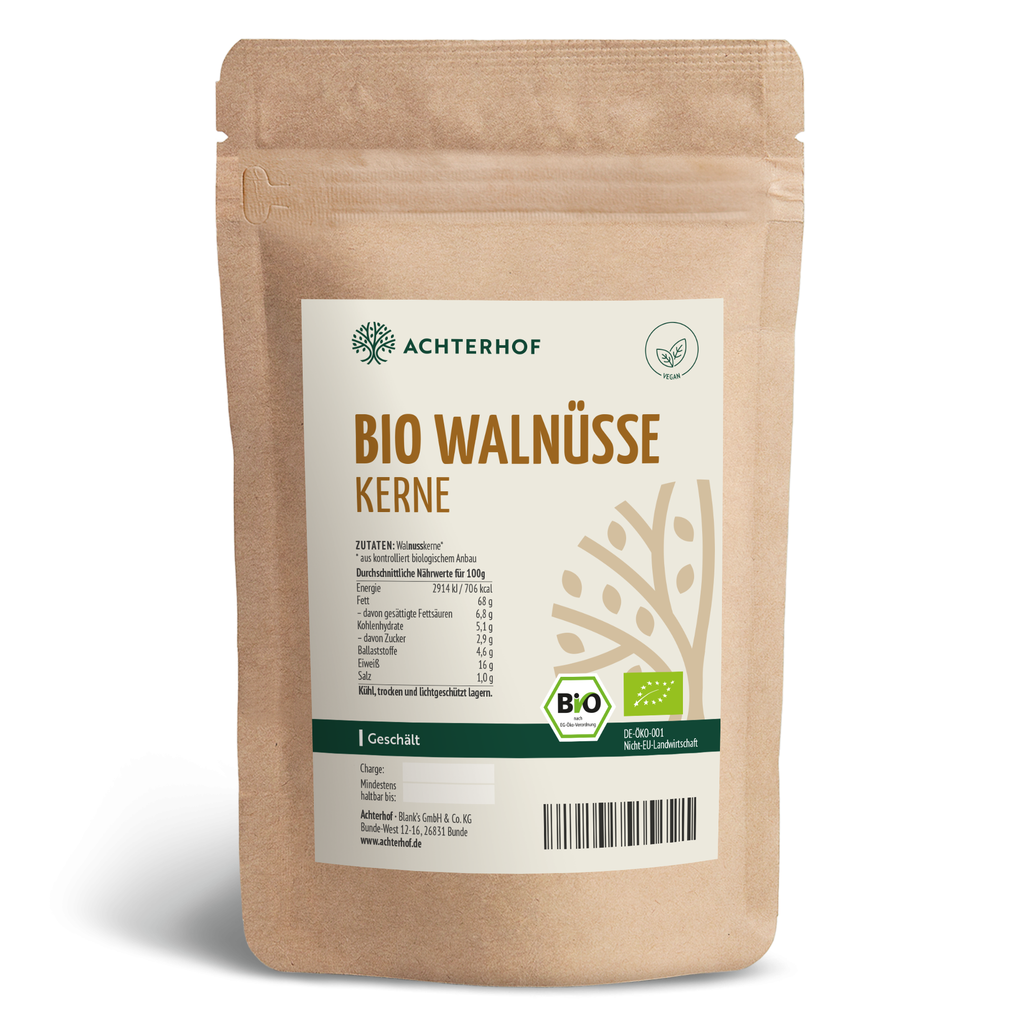 Bio Walnusskerne geschält (500g)