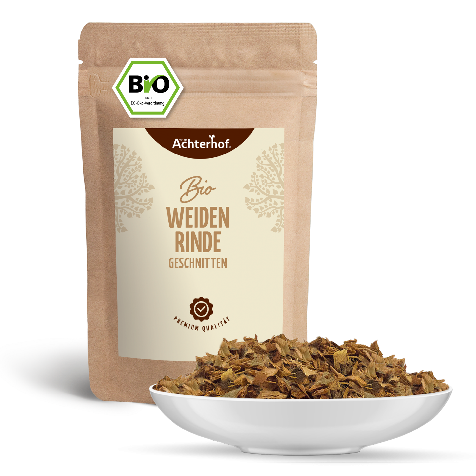 Weidenrinde geschnitten Bio (250g)