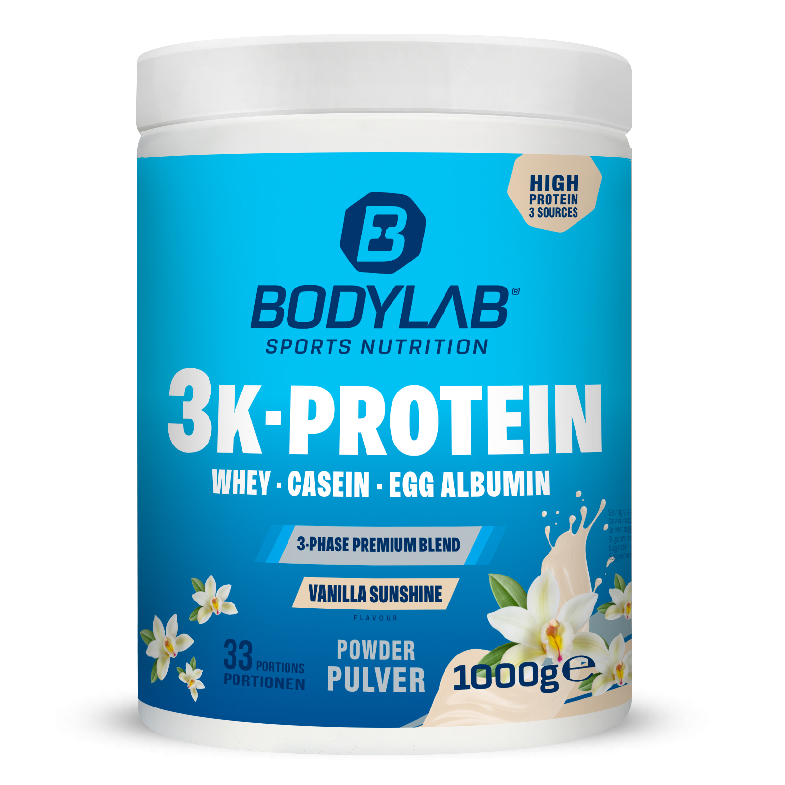 3K-Protein (1000g) Vanilla Sunshine
