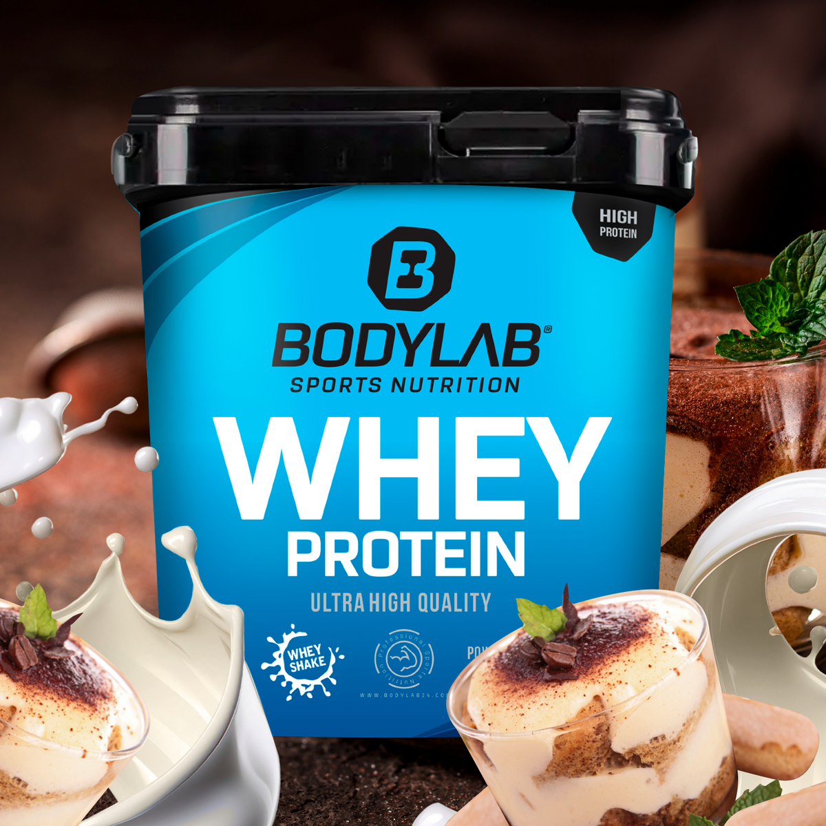 Whey Protein (1000g) Chunky Tiramisu