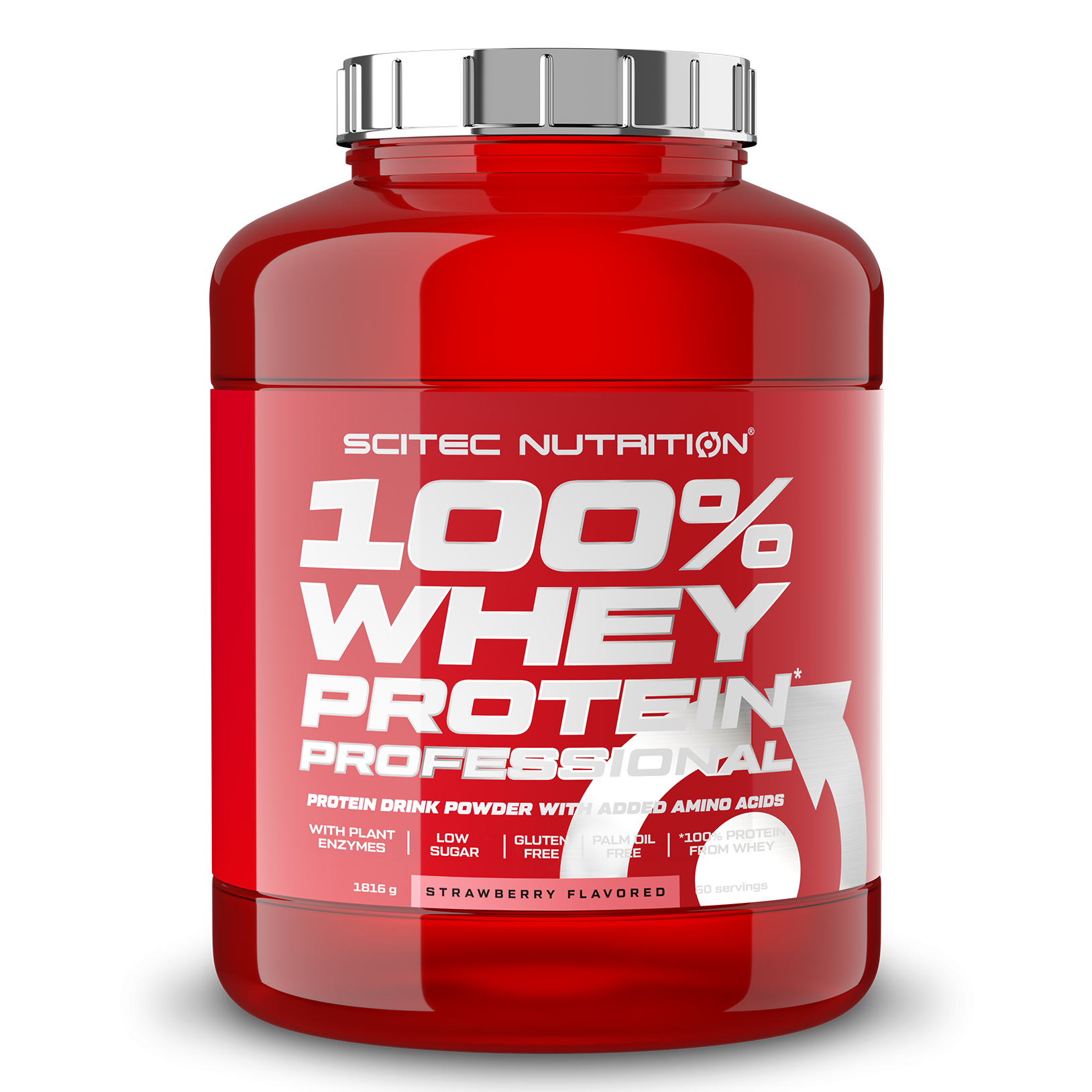 100% Whey Protein Professional (1816g) Strawberry