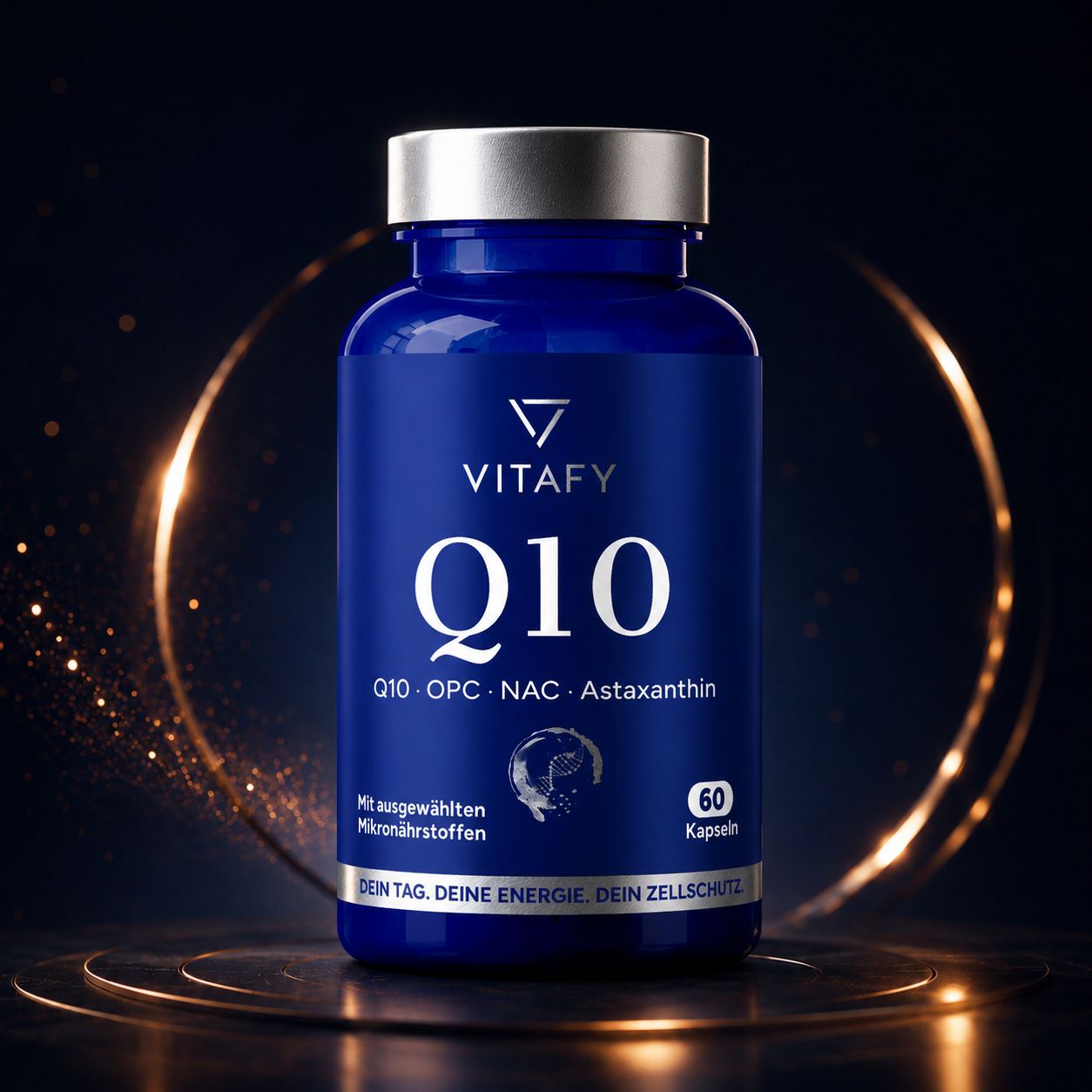 Q10 Zellschutz Komplex mit OPC, NAC und Astaxanthin (60 Kapseln)