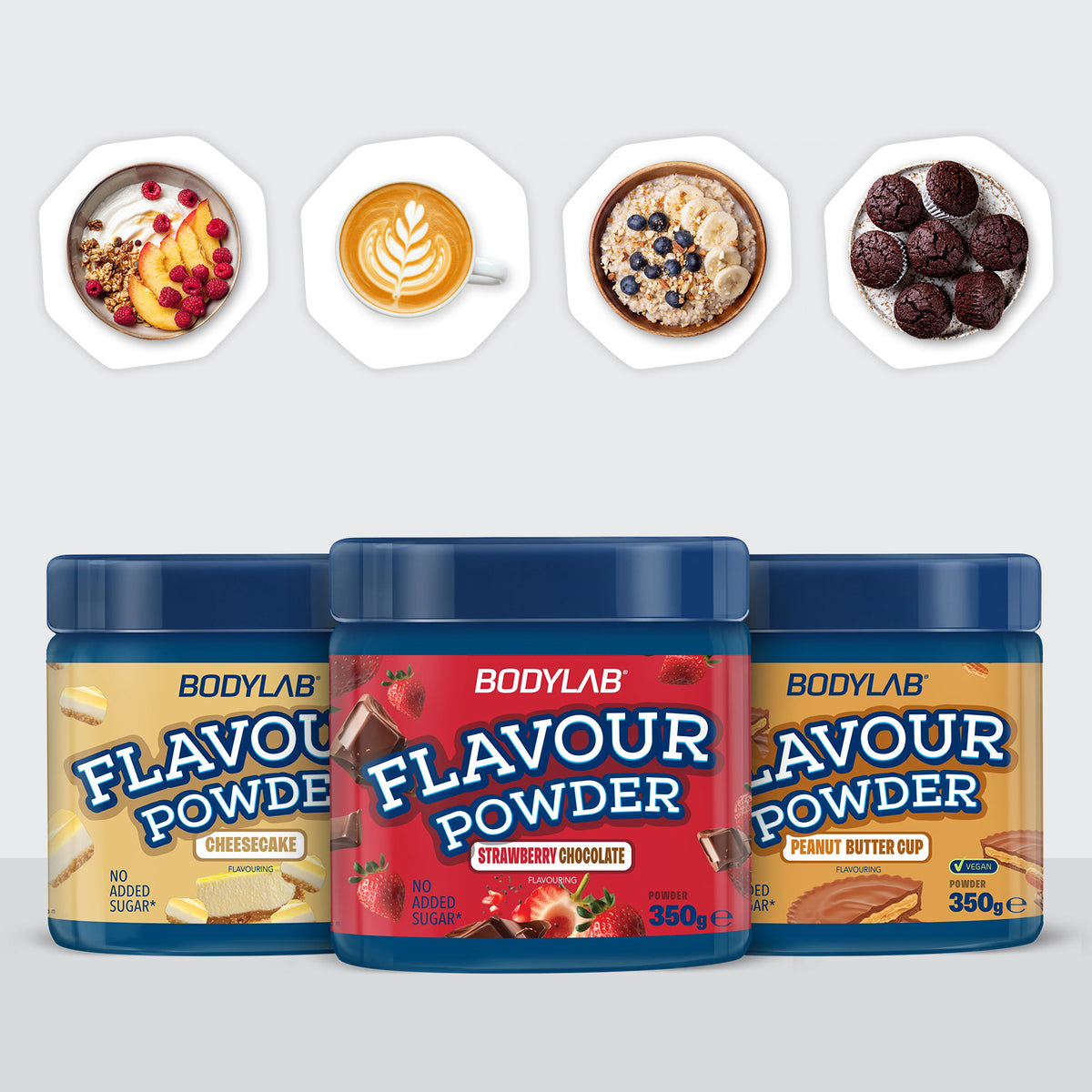 2 x Flavour Powder (350g)