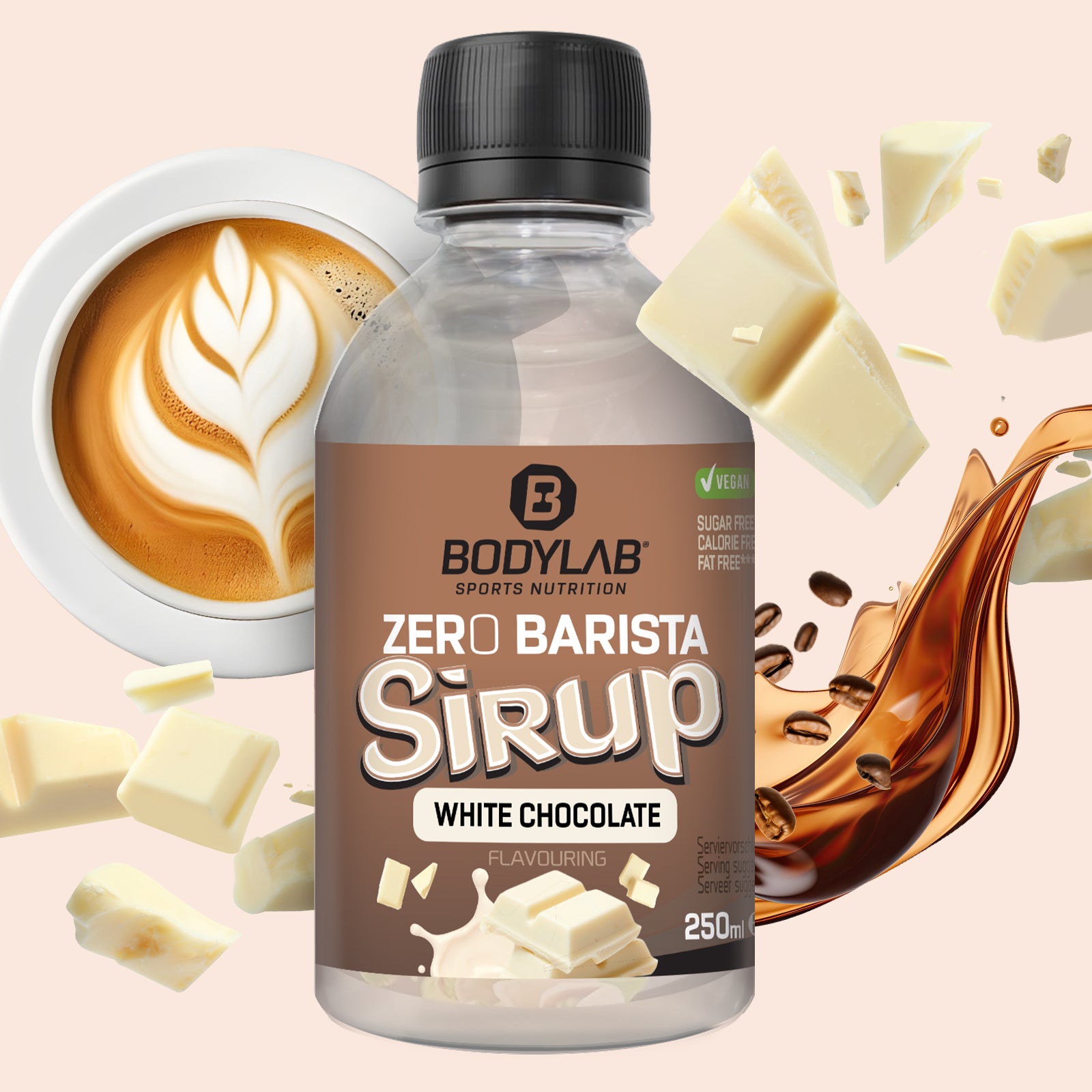 5 x Zero Barista Sirup (250ml)